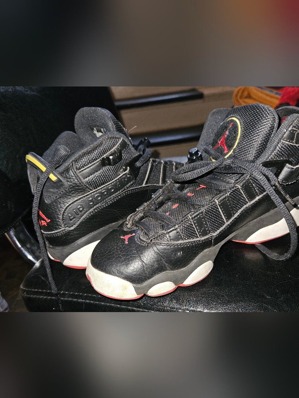 Air Jordan 6 Rings Sneakers (5) Kids